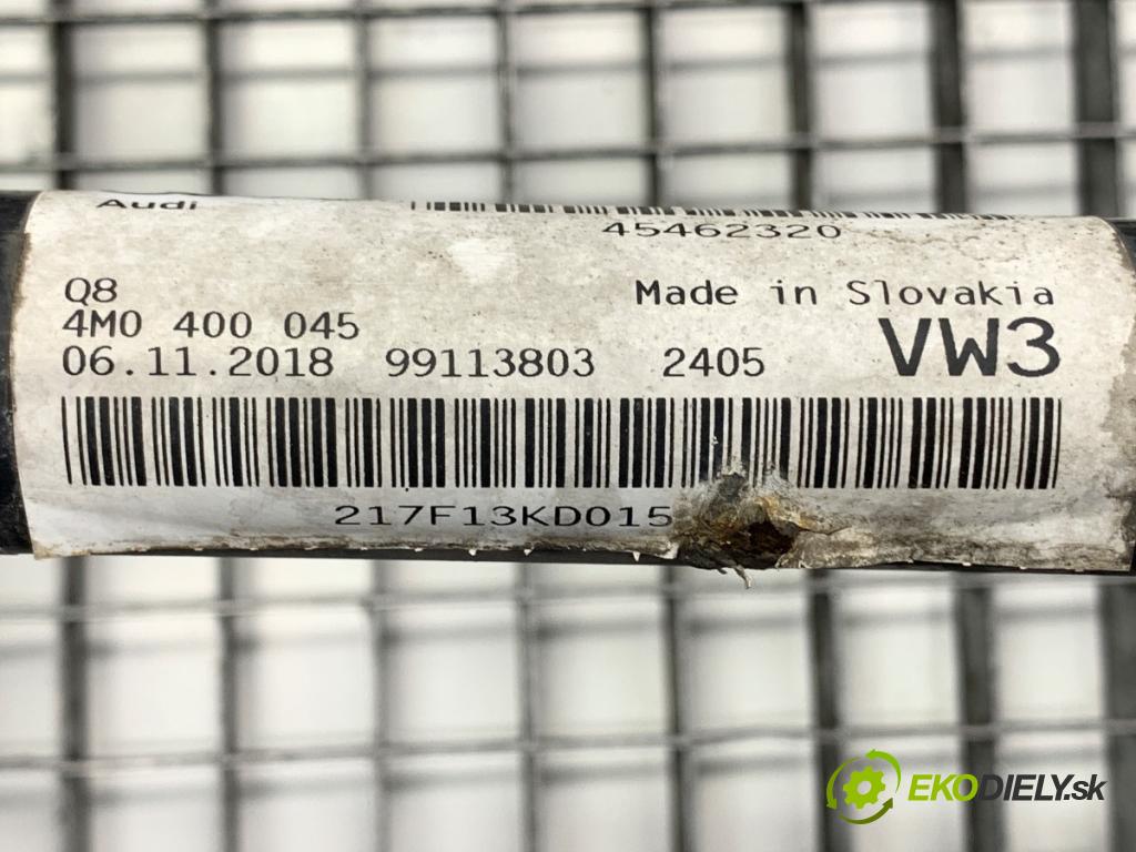 AUDI Q8 SUV 2018 210 kW 50 TDI Mild Hybrid quattro 2967 Tyč stabilizátora predný 4M0411305B (Stabilizátor predný)