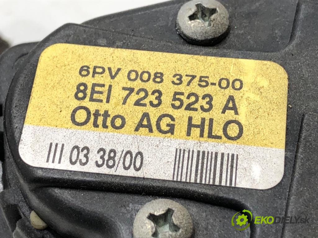 AUDI A4 B6 sedan 2001 96 kW 2.0 1984 Potenciometer plynu 8EI723523A (Potenciometer plynového pedálu)