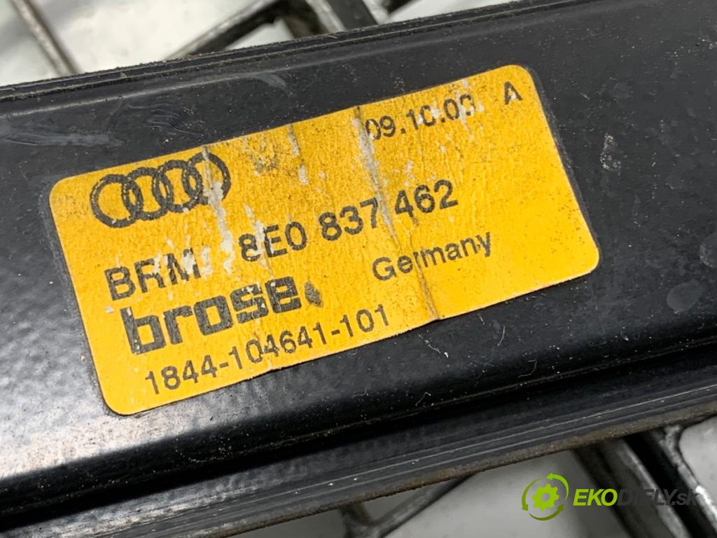 AUDI A4 B6 sedan 2001 96 kW 2.0 1984 Mechanizmus okna pravy predný 8E1959802B