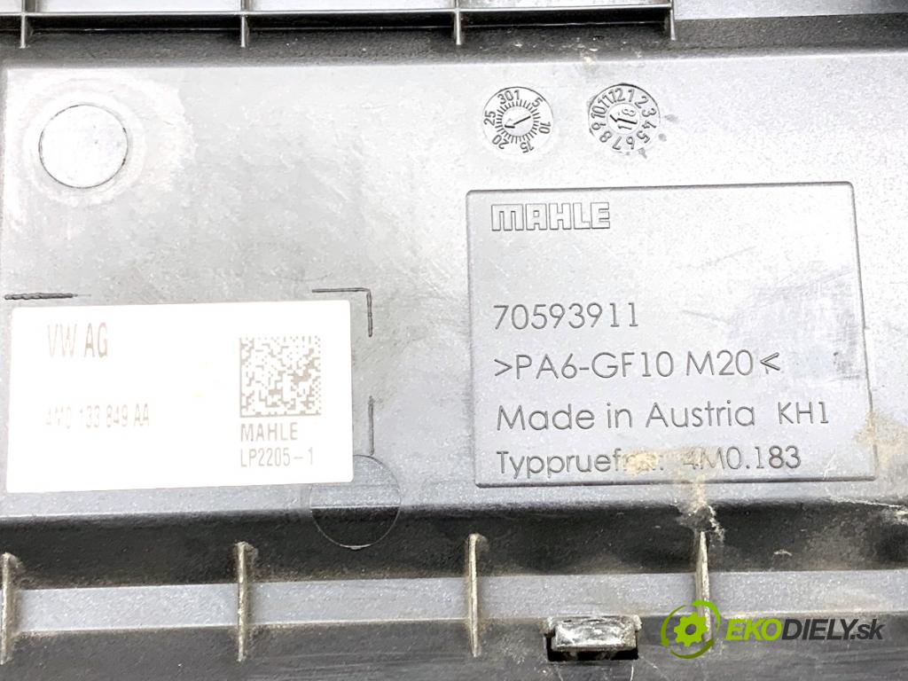 AUDI Q8 SUV 2018 210 kW 50 TDI Mild Hybrid quattro 2967 kryt motora 4M0133849AA (Kryt motoru )