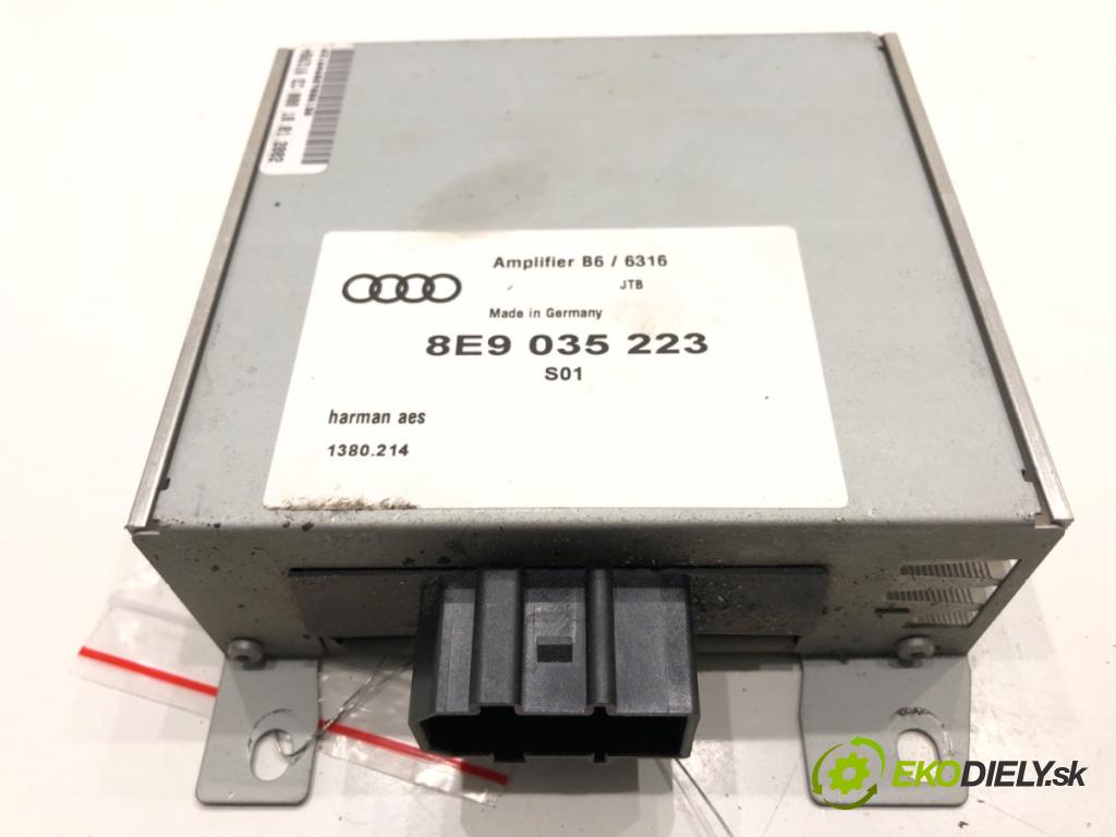 AUDI A4 B6 Kombi 2002 75 kW 1.6 1595 Zosilňovač 8E9035223 (Zosilňovač)