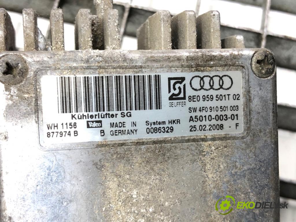 AUDI A4 B6 Kombi 2002 75 kW 1.6 1595 Ventilátor chladiča 8E0959501T (Ventilátor)