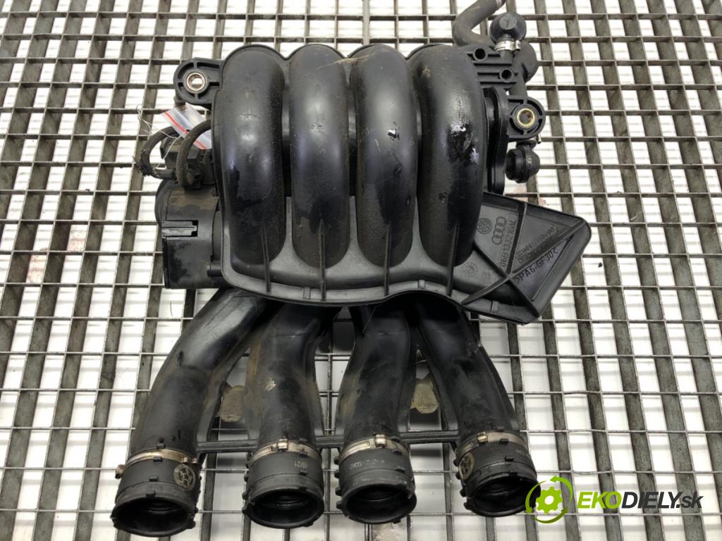 AUDI A4 B6 Kombi 2002 75 kW 1.6 1595 Potrubie sacie, sanie 06B133210AL (Sacie potrubie)