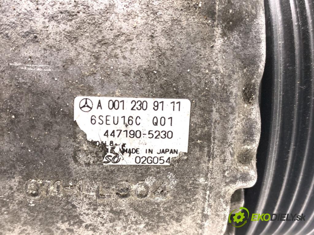 MERCEDES-BENZ W169 liftback 2005 80 kW A 180 CDI (169.007, 169.307) 1991 kompresor klimatizace A0012309111 (Kompresor klimatizace)