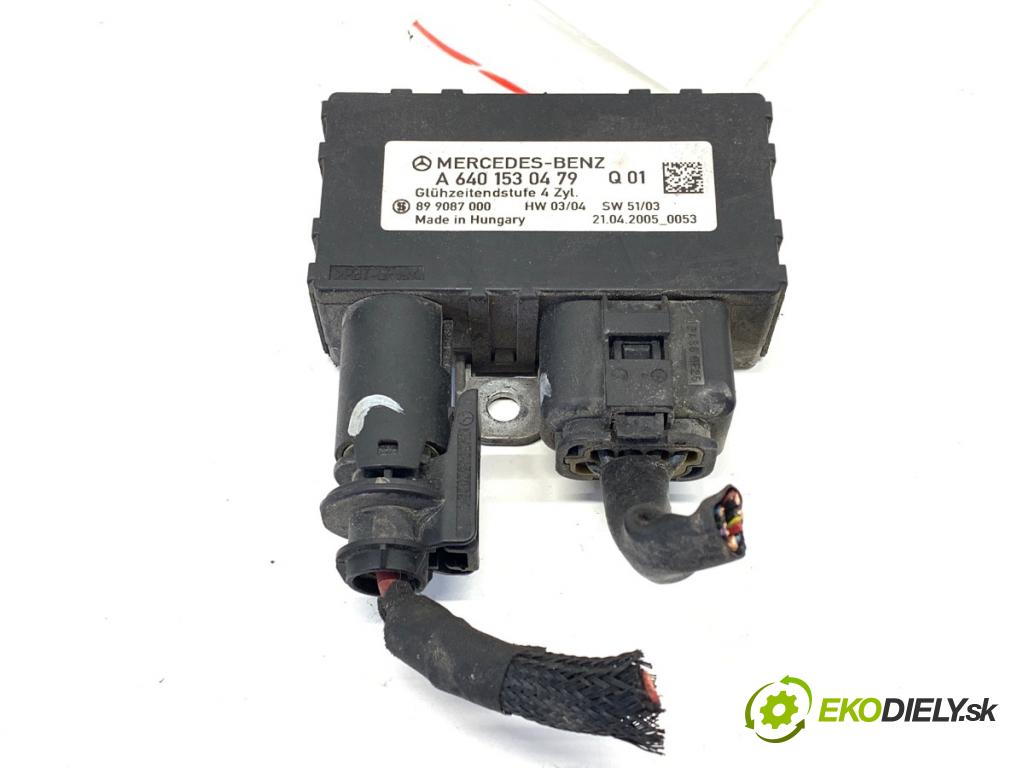 MERCEDES-BENZ W169 liftback 2005 80 kW A 180 CDI (169.007, 169.307) 1991 relé sviečok žhavenia A6401530479 (Relé)