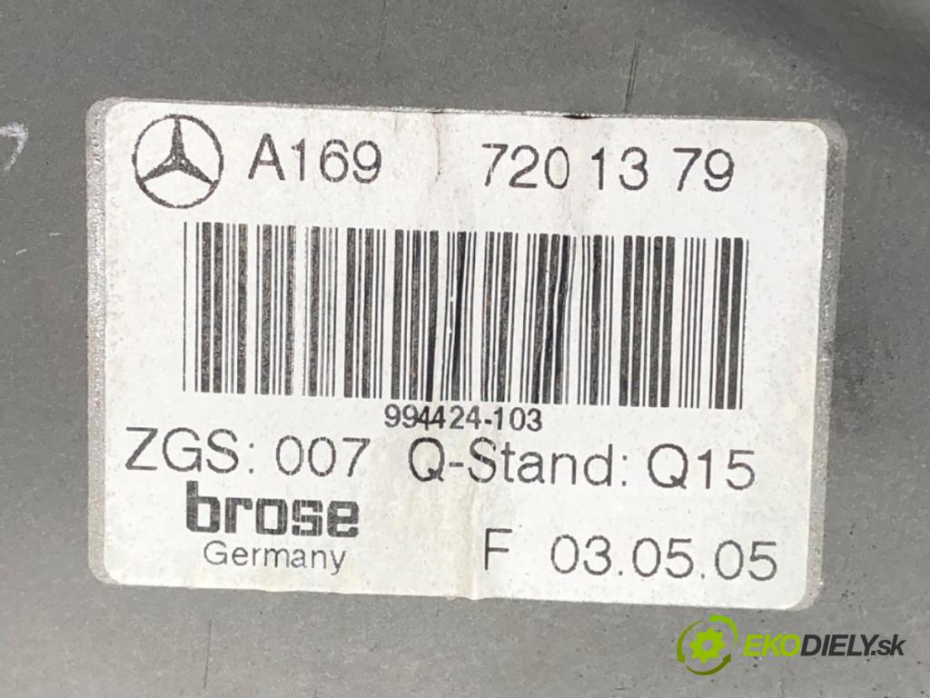 MERCEDES-BENZ W169 liftback 2005 80 kW A 180 CDI (169.007, 169.307) 1991 Mechanizmus okna ľavy predný A1697201379