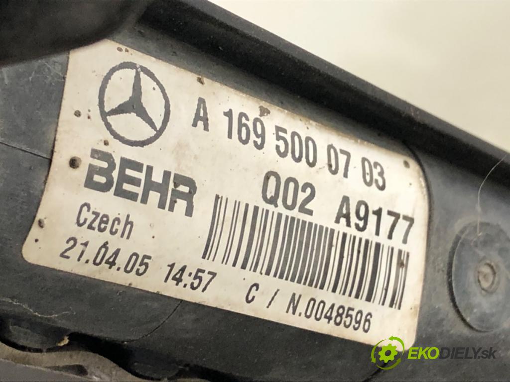 MERCEDES-BENZ W169 liftback 2005 80 kW A 180 CDI (169.007, 169.307) 1991 chladič vody A1695000703 (Vodní chladič)