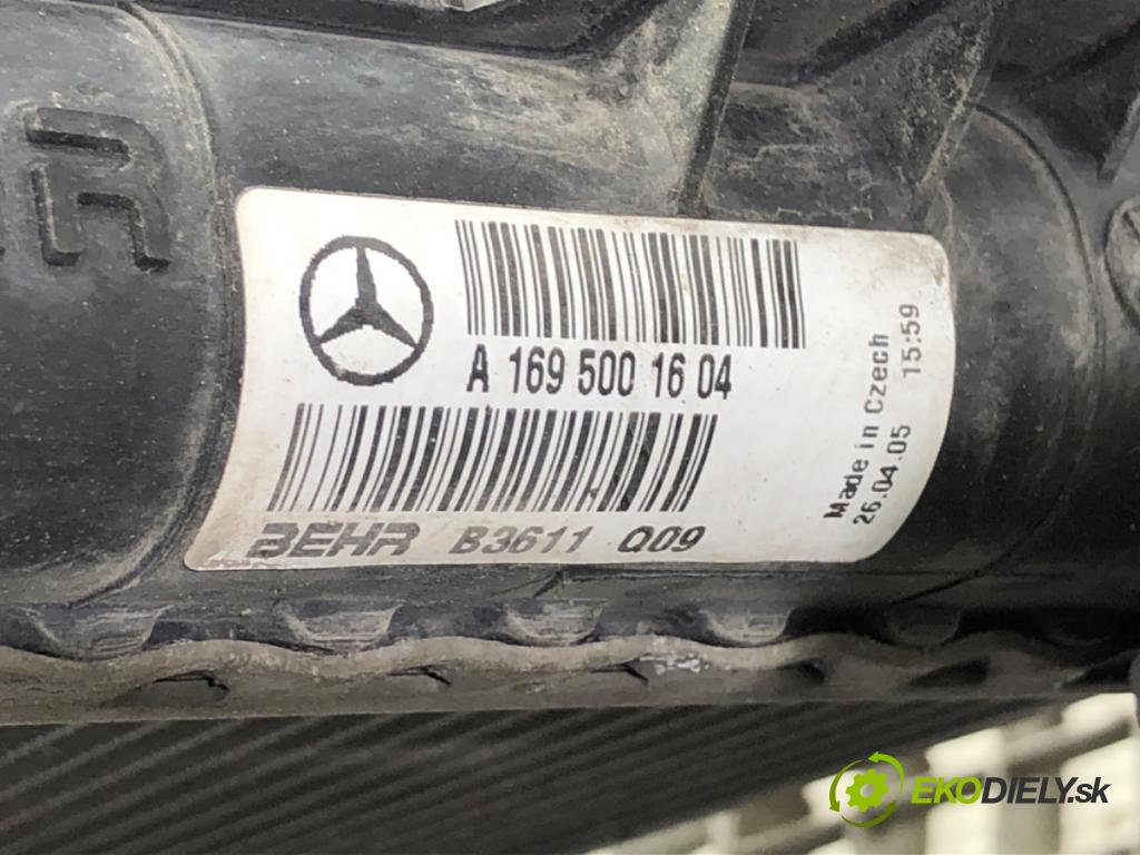 MERCEDES-BENZ W169 liftback 2005 80 kW A 180 CDI (169.007, 169.307) 1991 chladič vody A1695000703 (Vodní chladič)