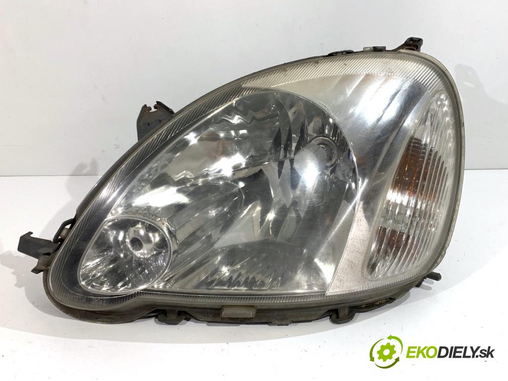 TOYOTA YARIS I liftback 2003 48 kW 1.0 (SCP10_) 998 světlomet levý přední část 89007614