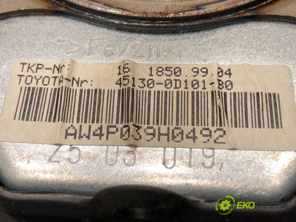 TOYOTA YARIS I liftback 2003 48 kW 1.0 (SCP10_) 998 AirBag volantu 45130-0D101 (Airbag)