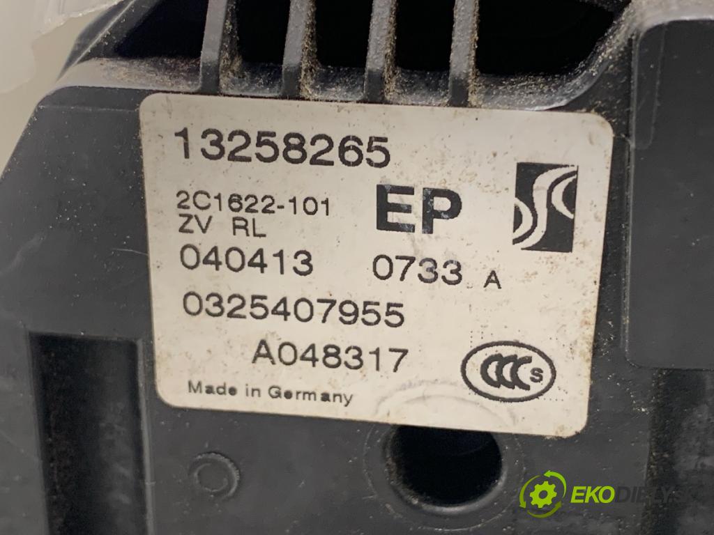 OPEL CORSA D liftback 2013 63 kW 1.2 (L08, L68) 1229 zámok Dvere ľavy zad 13258265