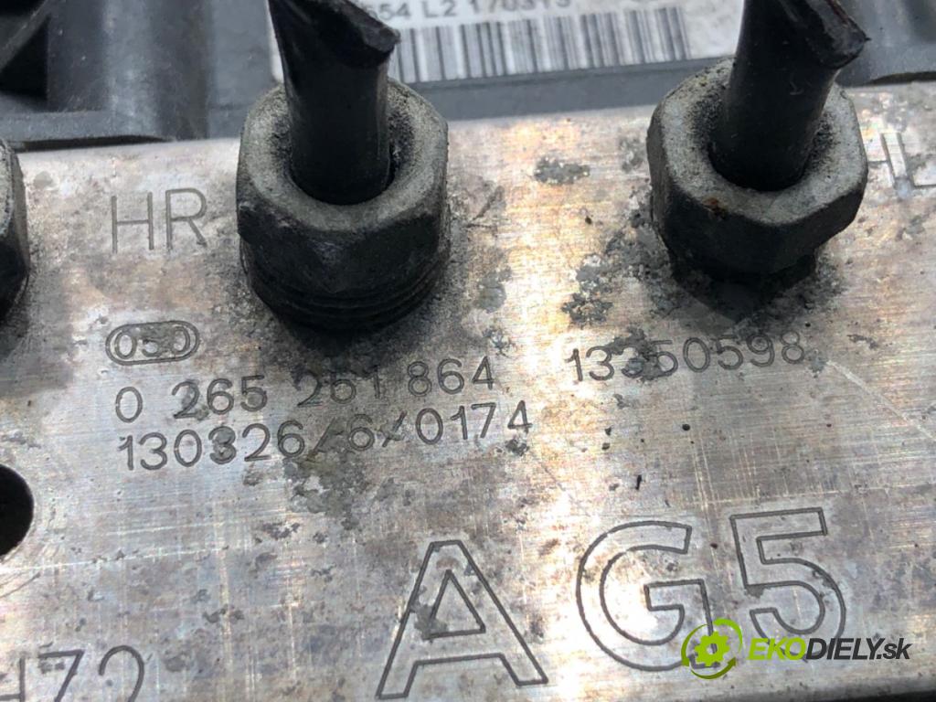 OPEL CORSA D liftback 2013 63 kW 1.2 (L08, L68) 1229 pumpa ABS 13350598 (Pumpa ABS)