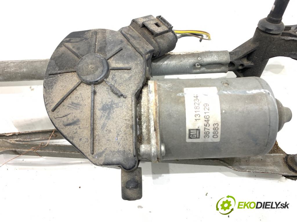 OPEL CORSA D liftback 2013 63 kW 1.2 (L08, L68) 1229 Mechanizmus stieračov predný 13182340 (Motorček stieračov predný)