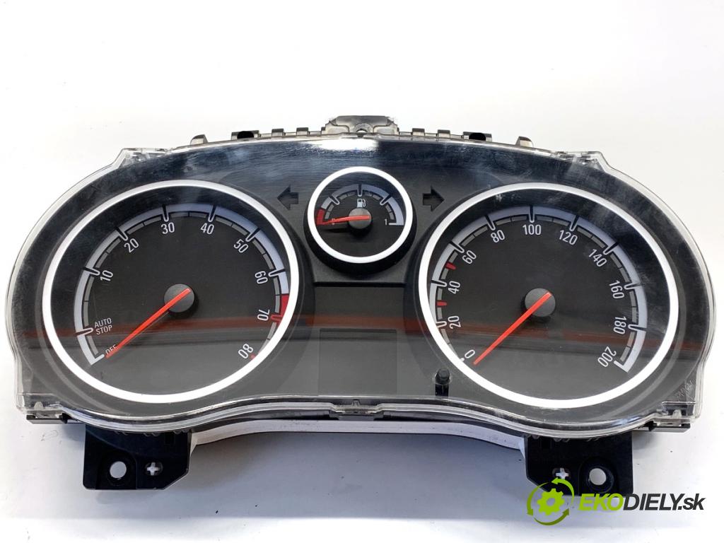 OPEL CORSA D liftback 2013 63 kW 1.2 (L08, L68) 1229 Prístrojovka P0013372166 (Prístrojová doska)