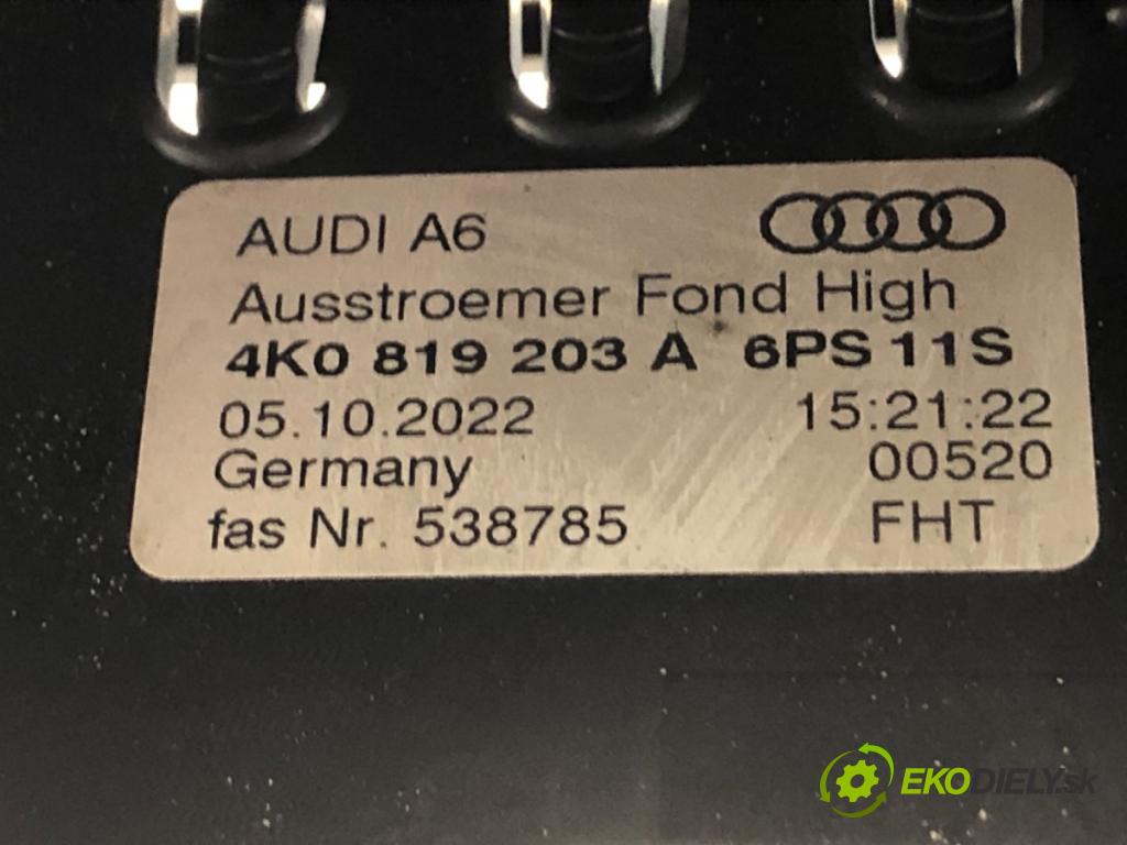AUDI A6 C8 Kombi 2022 441 kW RS6 Mild Hybrid quattro 3996 mří topení zadní část 4K0819203A