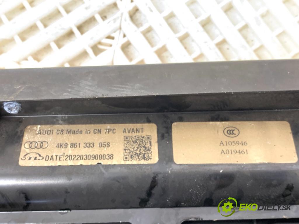 AUDI A6 C8 Kombi 2022 441 kW RS6 Mild Hybrid quattro 3996 ča dveře levý zadní část Roleta