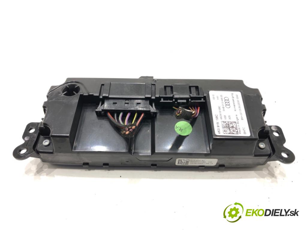 AUDI A6 C8 Kombi 2022 441 kW RS6 Mild Hybrid quattro 3996 Panel ovládania kúrenia klimatizácie zad 4K0919158C