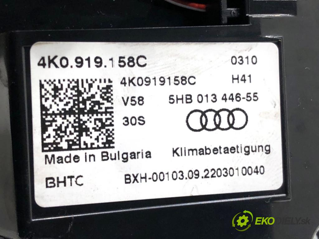 AUDI A6 C8 Kombi 2022 441 kW RS6 Mild Hybrid quattro 3996 Panel ovládania kúrenia klimatizácie zad 4K0919158C