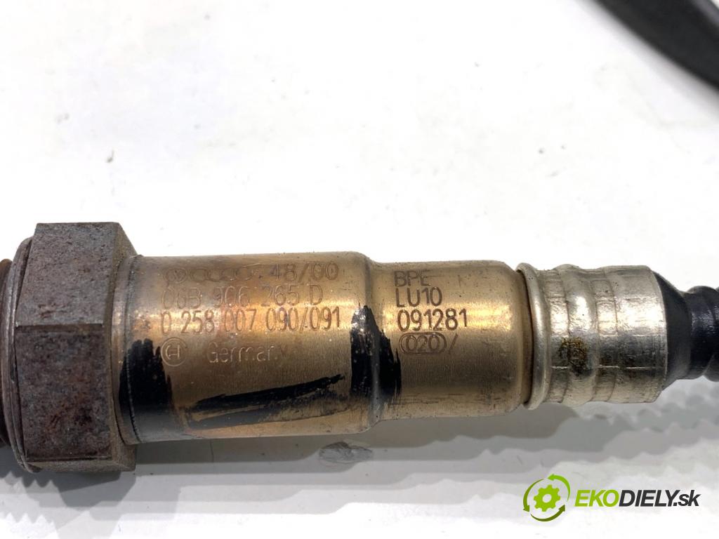 AUDI A4 B6 sedan 2000 96 kW 2.0 1984 sonda lambda přední část 06B906265D 0258007090 (Lambda sonda)