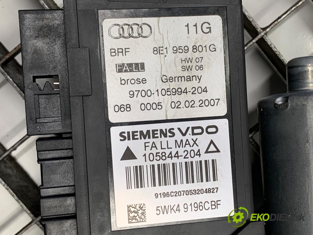 AUDI A4 B6 sedan 2000 96 kW 2.0 1984 Mechanizmus okna ľavy predný 8E1959801G