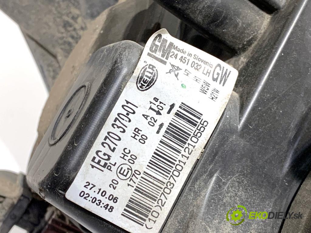 OPEL ASTRA H Kombi 2006 74 kW 1.9 CDTI (L35) 1910 Svetlomet ľavy predný 24451032