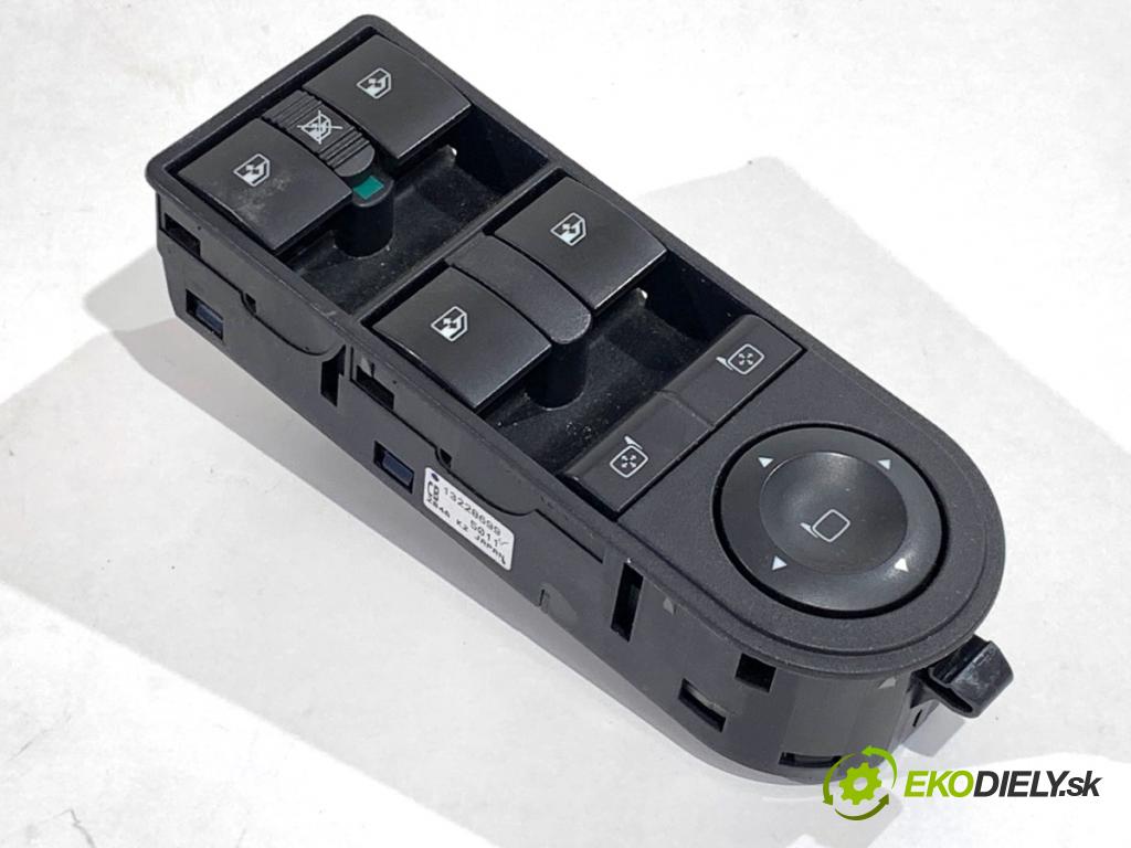 OPEL ASTRA H Kombi 2006 74 kW 1.9 CDTI (L35) 1910 Prepínač okien 13228699 (Prepínacie páčky pod volantom)