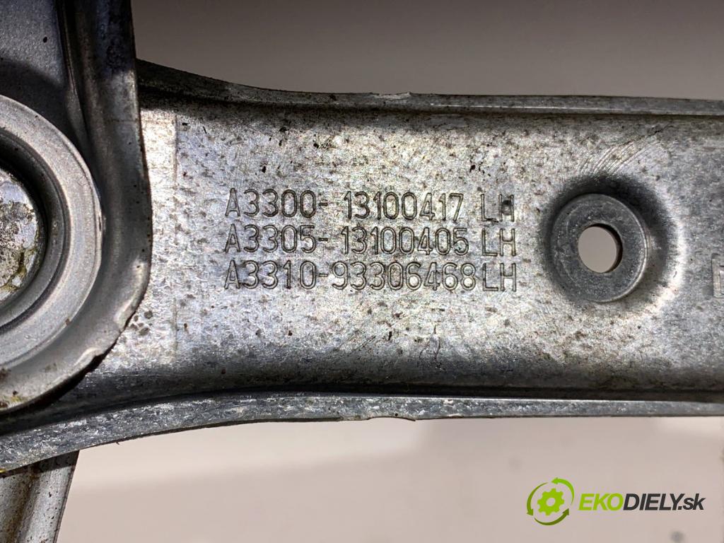 OPEL ASTRA H Kombi 2006 74 kW 1.9 CDTI (L35) 1910 Mechanizmus okna ľavy predný 13101480