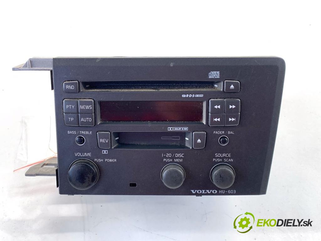 VOLVO S60 I sedan 2002 120 kW 2.4 D 2400 RADIO 8651152 (Audio zariadenie)
