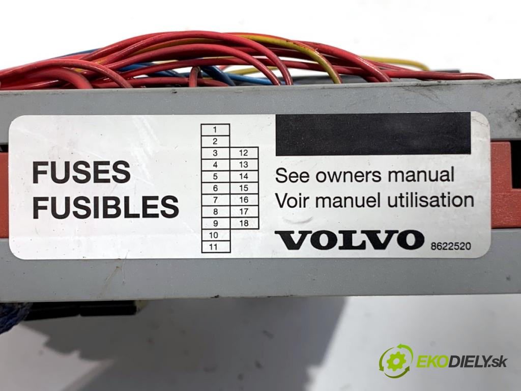 VOLVO S60 I sedan 2002 120 kW 2.4 D 2400 Skrinka poistková 8622520 (Poistková skrinka)