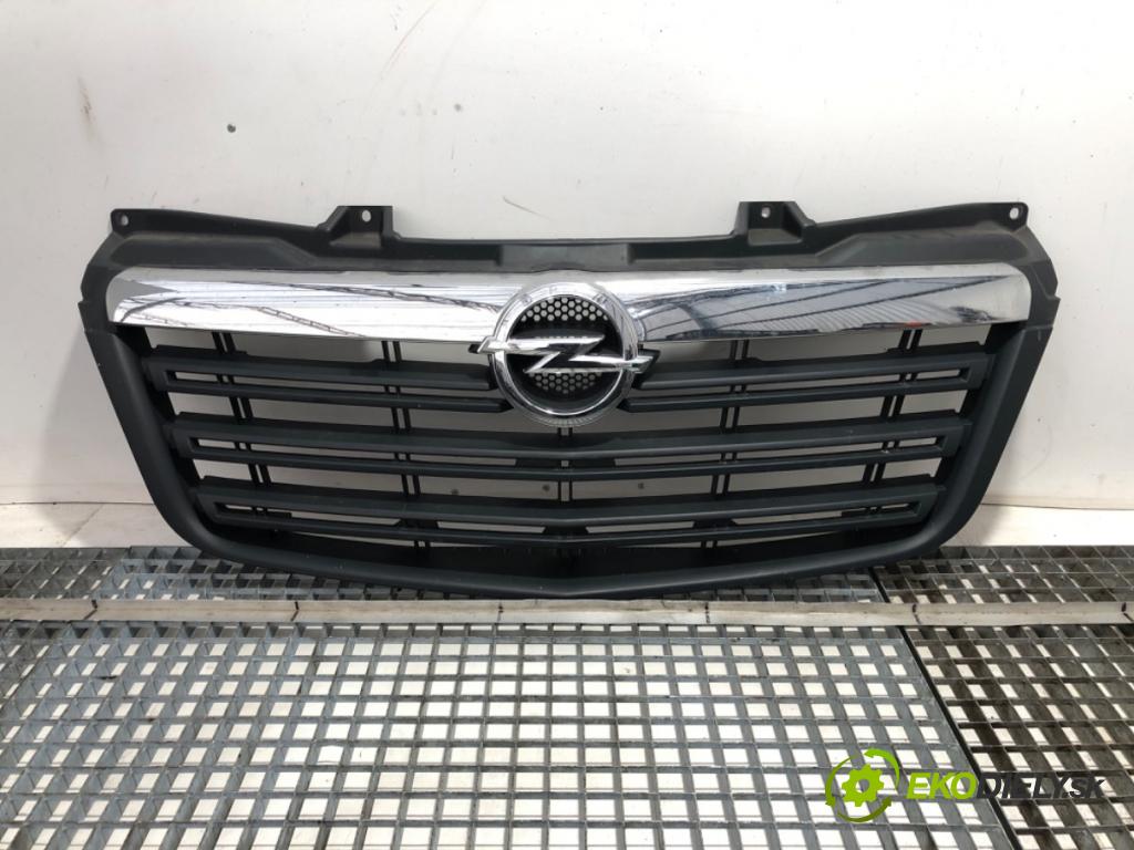 OPEL MOVANO B Platforma / podwozie 2019 96 kW 2.3 CDTI FWD (EV, HV, UV) 2298 mřížka maska 623109857R (Přední mřížka (maska chladiče))