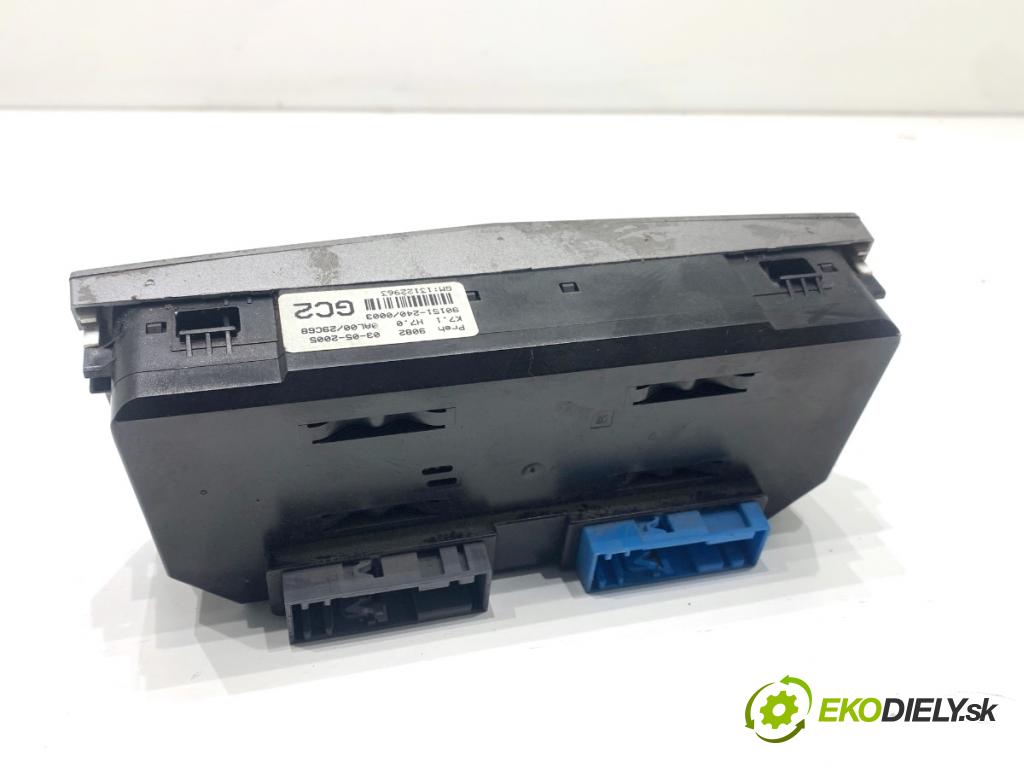 OPEL ASTRA H Kombi 2005 110 kW 1.9 CDTI (L35) 1910 Panel ovládania kúrenia 13122963 (Prepínacie páčky pod volantom)