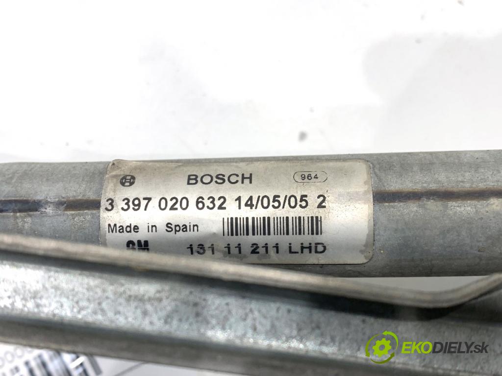 OPEL ASTRA H Kombi 2005 110 kW 1.9 CDTI (L35) 1910 mechanismus stěračů přední část 13111211 (Motorek stěračů přední)