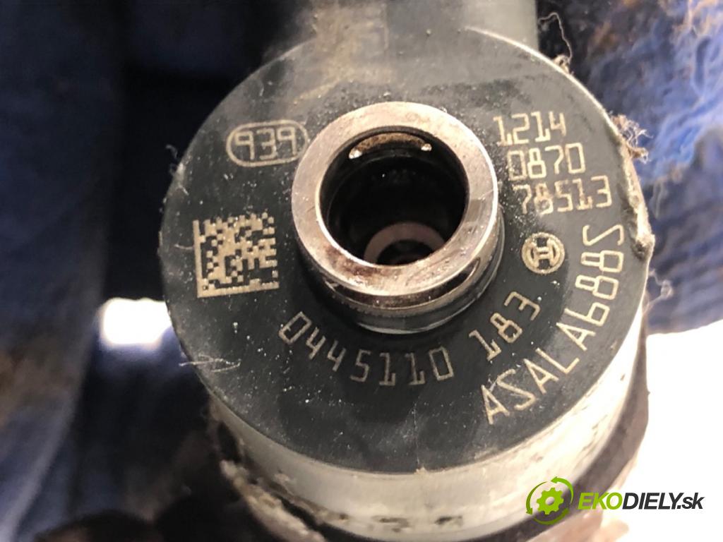 OPEL CORSA D liftback 2007 55 kW 1.3 CDTI (L08, L68) 1248 vstrekovač 0445110183 (Vstrekovač paliva)