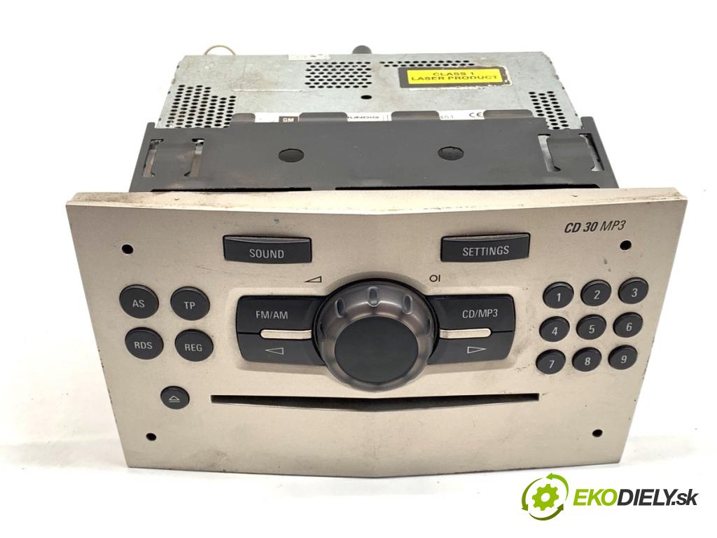 OPEL CORSA D liftback 2007 55 kW 1.3 CDTI (L08, L68) 1248 RADIO 3254191 (Audio zariadenie)