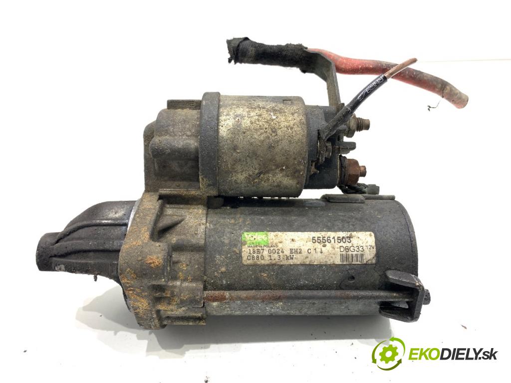 OPEL CORSA D liftback 2007 55 kW 1.3 CDTI (L08, L68) 1248 Štartér 55561503 (Štartér)