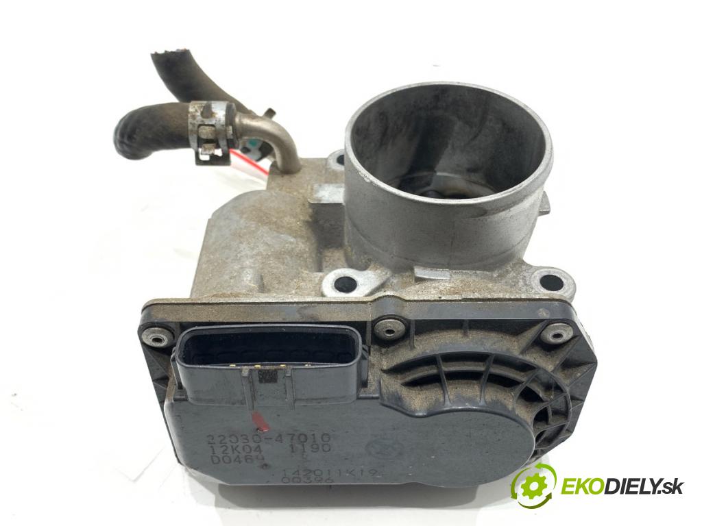 TOYOTA YARIS II liftback 2009 74 kW 1.33 VVT-i (NSP90_) 1329 Škrtiaca klapka 22030-47010 (Škrtiaca klapka)