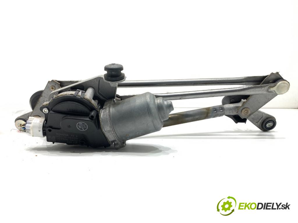 TOYOTA YARIS II liftback 2009 74 kW 1.33 VVT-i (NSP90_) 1329 Mechanizmus stieračov predný 85110-0D080 (Motorček stieračov predný)