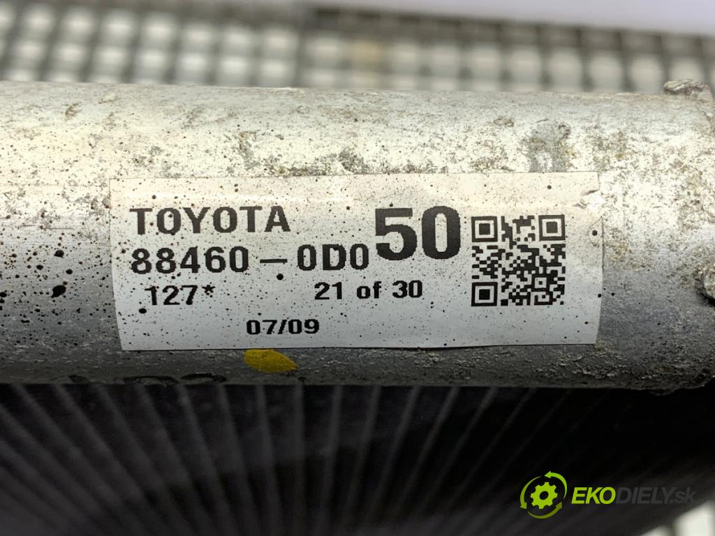 TOYOTA YARIS II liftback 2009 74 kW 1.33 VVT-i (NSP90_) 1329 Chladič klimatizácie (Chladič klimatizácie)