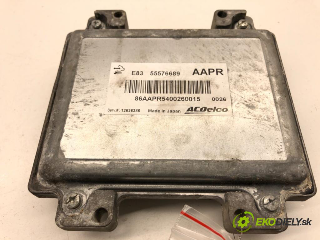 OPEL CORSA D liftback 2010 51 kW 1.2 (L08, L68) 1229 riadiaca jednotka Motor 55576689 (Riadiaca jednotka)