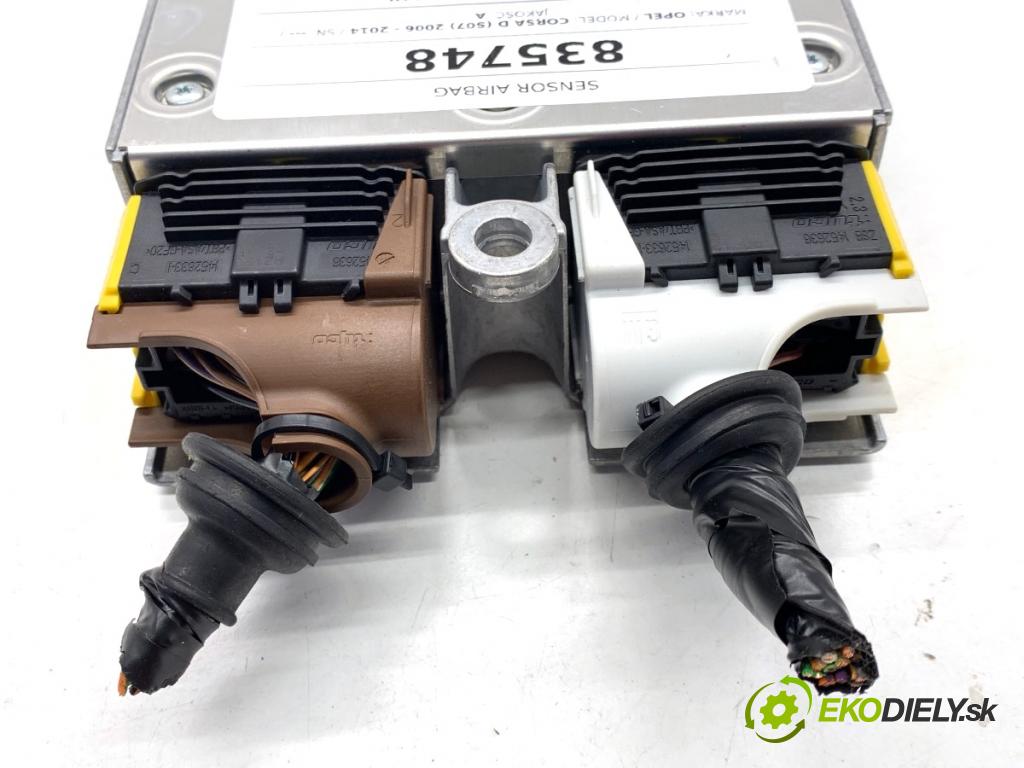 OPEL CORSA D liftback 2010 51 kW 1.2 (L08, L68) 1229 senzor airbag 13283819 (Snímač)