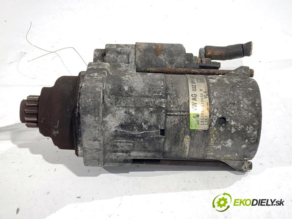 VW GOLF V liftback 2003 77 kW 1.9 TDI 1896 Štartér 02Z911023H (Štartér)