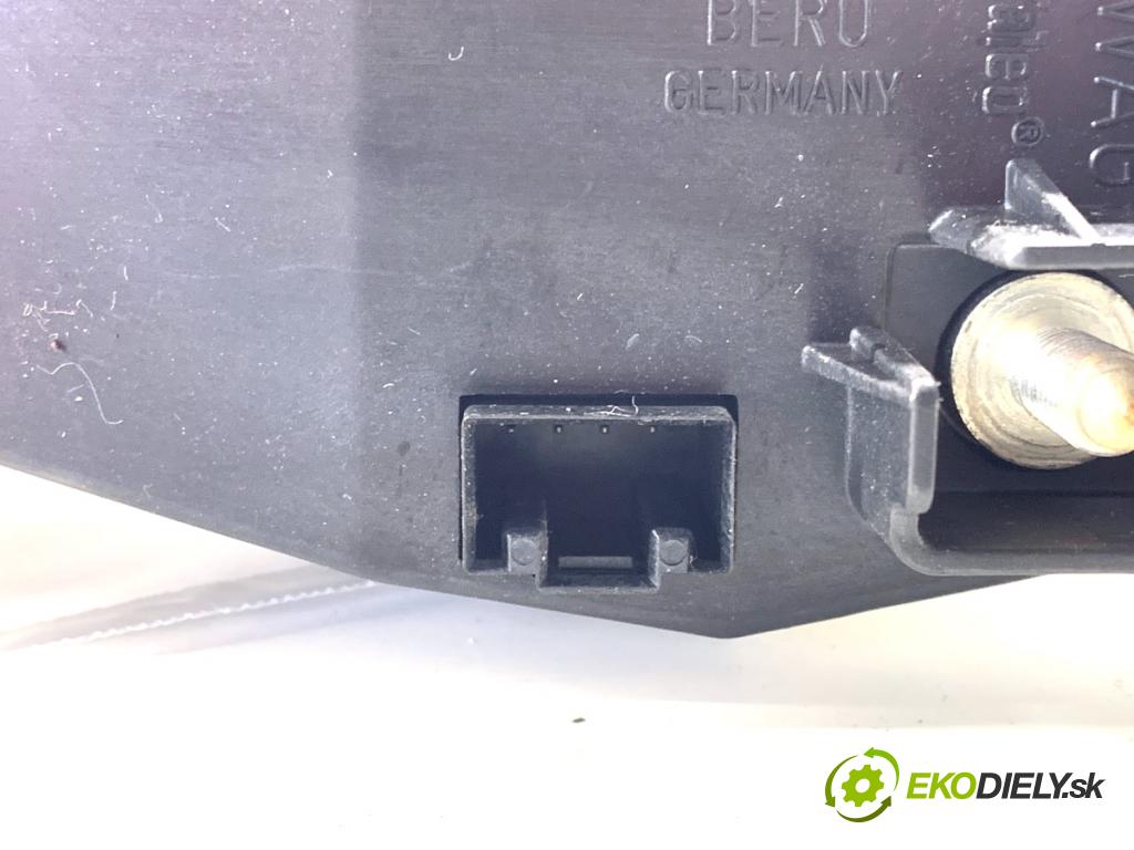 VW GOLF V liftback 2003 77 kW 1.9 TDI 1896 topné těleso radiátor topení elektrická 1K0963235C (Radiátor topení)