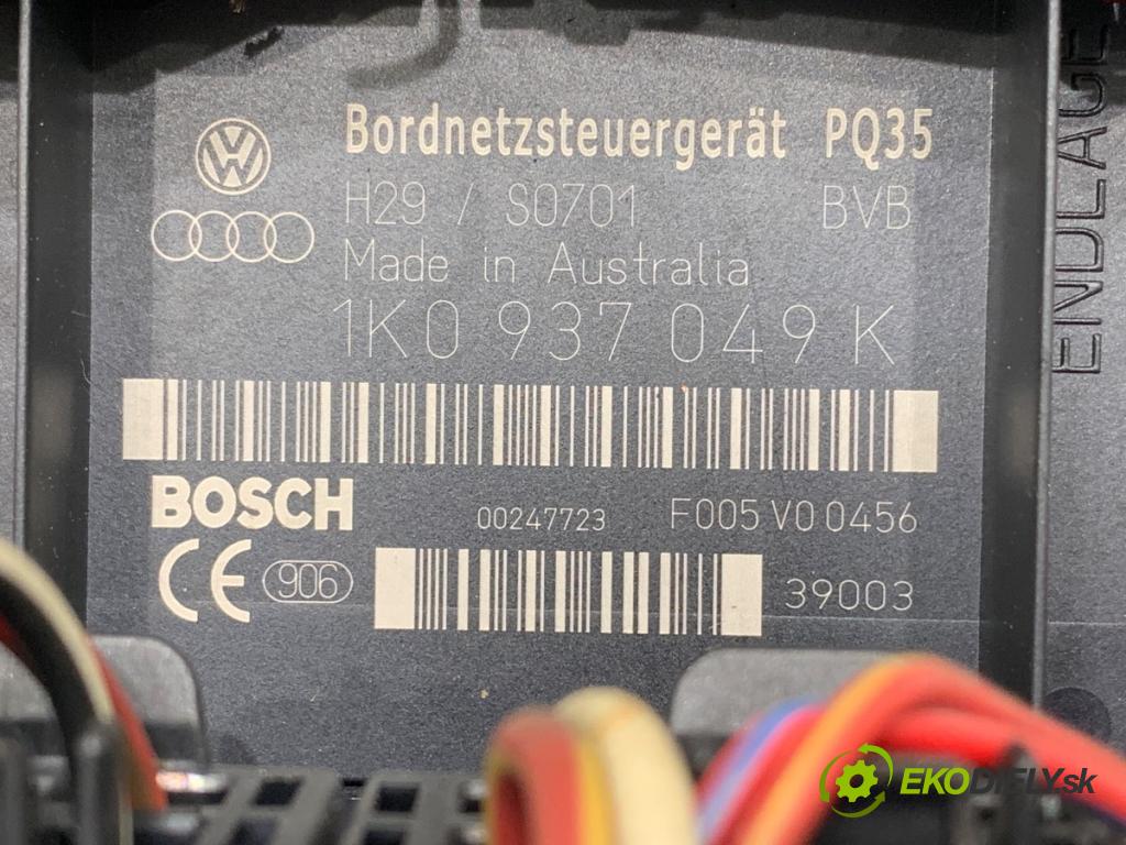 VW GOLF V liftback 2003 77 kW 1.9 TDI 1896 Modul BORDNETZ 1K0937049K (Riadiaca jednotka ostatné)