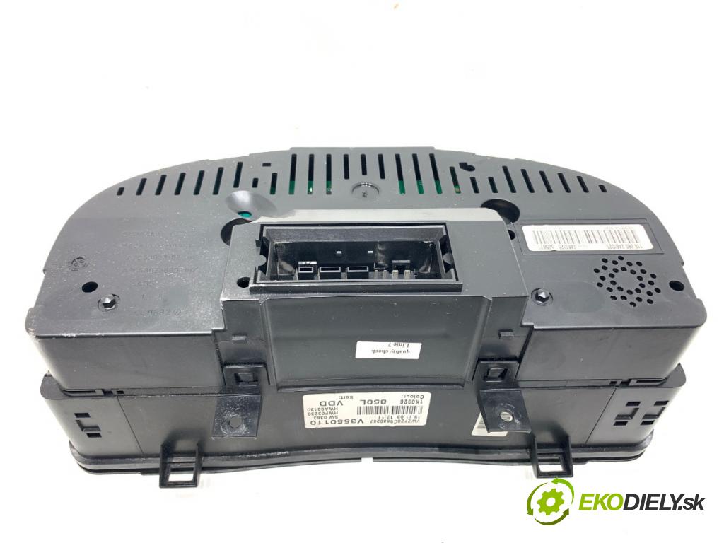 VW GOLF V liftback 2003 77 kW 1.9 TDI 1896 Prístrojovka 1K0920850L (Prístrojová doska)