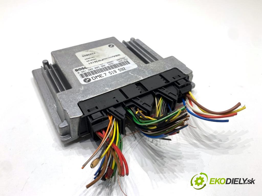 BMW E46 liftback 2002 85 kW 316 ti 1596 riadiaca jednotka Motor 7519592 (Riadiaca jednotka)