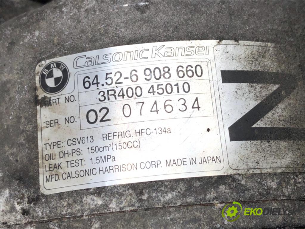 BMW E46 liftback 2002 85 kW 316 ti 1596 Kompresor klimatizácie 6908660 (Kompresor klimatizácie)