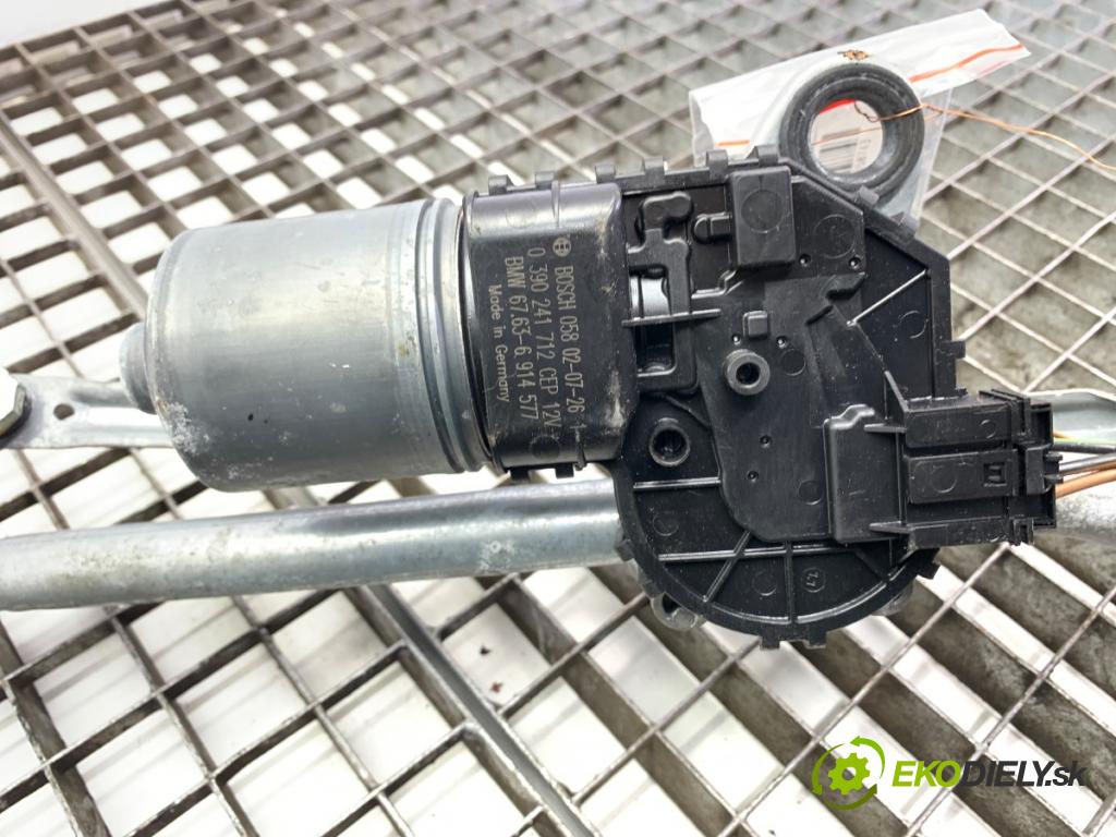 BMW E46 liftback 2002 85 kW 316 ti 1596 Mechanizmus stieračov predný 6914577 (Motorček stieračov predný)