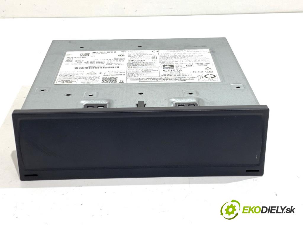 VW ARTEON liftback 2021 235 kW TSI R 1984 RADIO 3G5035820G (Audio zariadenie)