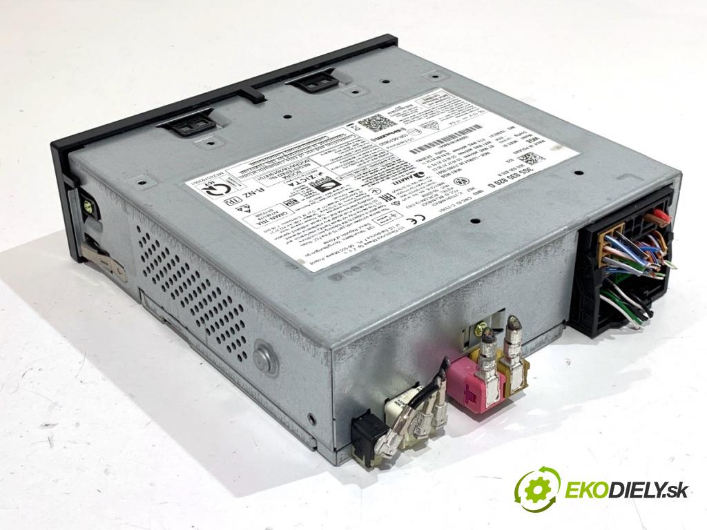 VW ARTEON liftback 2021 235 kW TSI R 1984 RADIO 3G5035820G (Audio zariadenie)