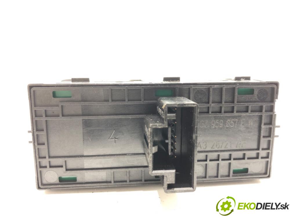 VW ARTEON liftback 2021 235 kW TSI R 1984 Prepínač okien 5G0959857E (Prepínacie páčky pod volantom)